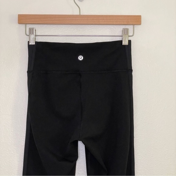 Lululemon Squad Goals Crop High Rise Athletic Legging 17” Black 4 - Picture 9 of 14